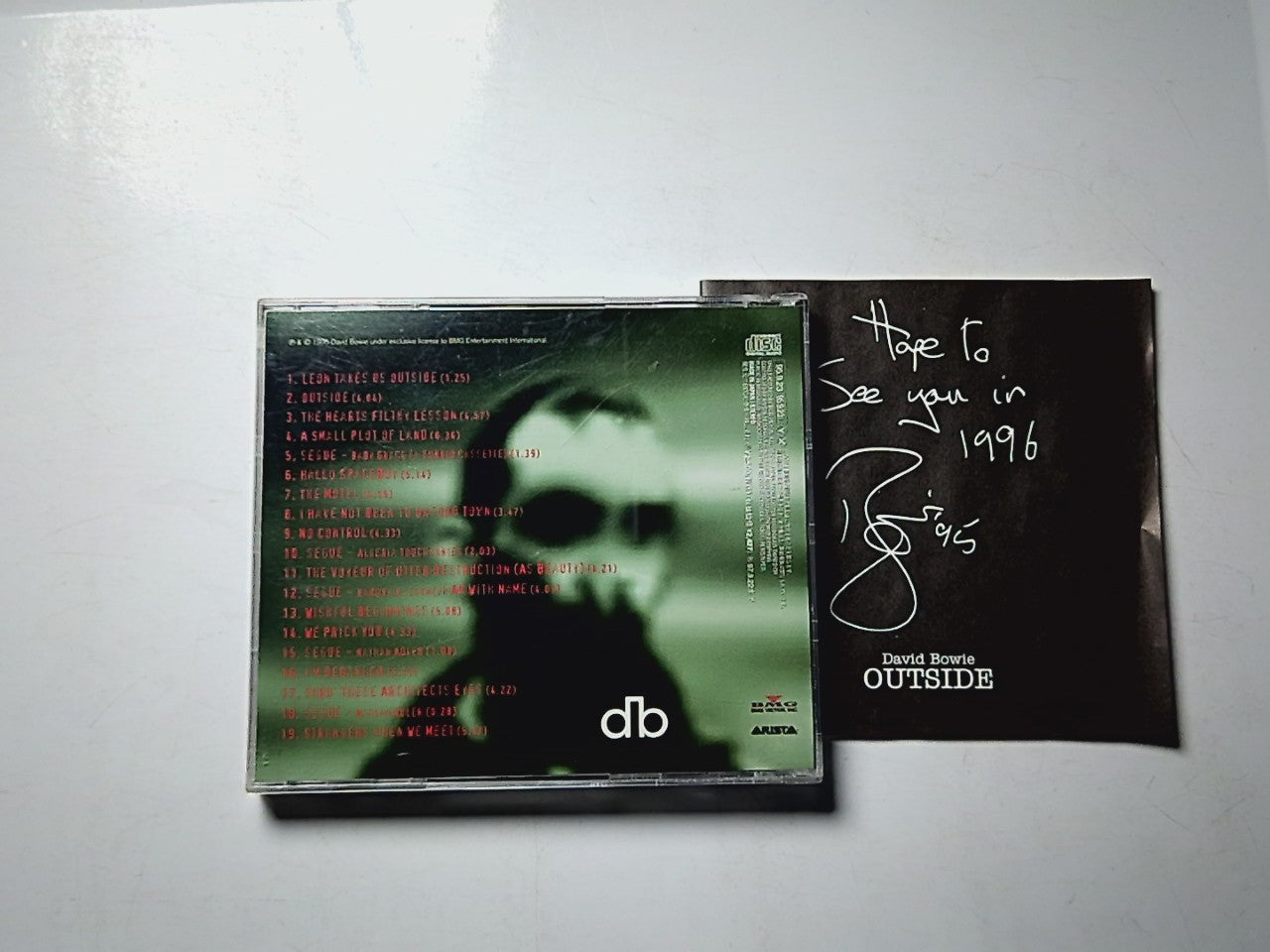 David Bowie – 1. Outside (The Nathan Adler Diaries) (CD, 1995) Japan
