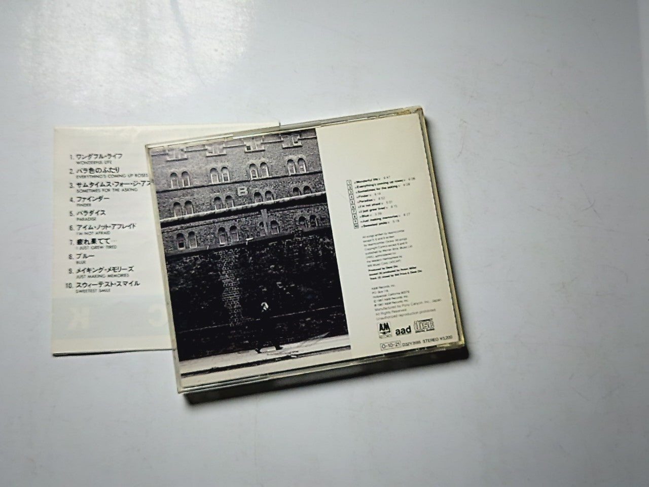 Black – Wonderful Life (CD, 1987) Japan D32Y3185