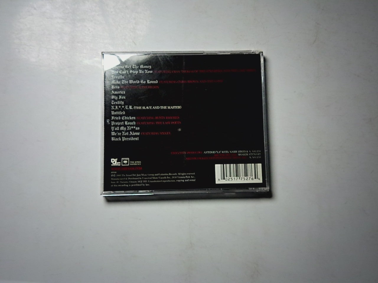 Nas – Untitled (CD, 2008) Canada B001150502