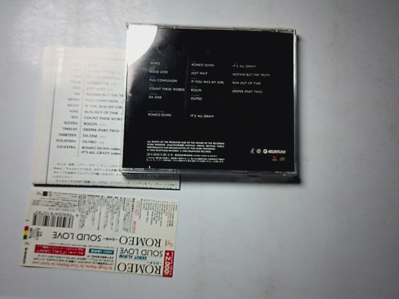 Romeo – Solid Love (CD, 2003) Japan obi TOCP-66179