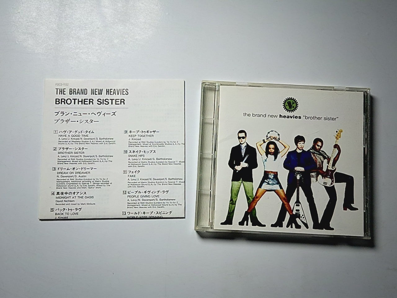 The Brand New Heavies – Brother Sister (CD, 1994) Japan POCD-1132
