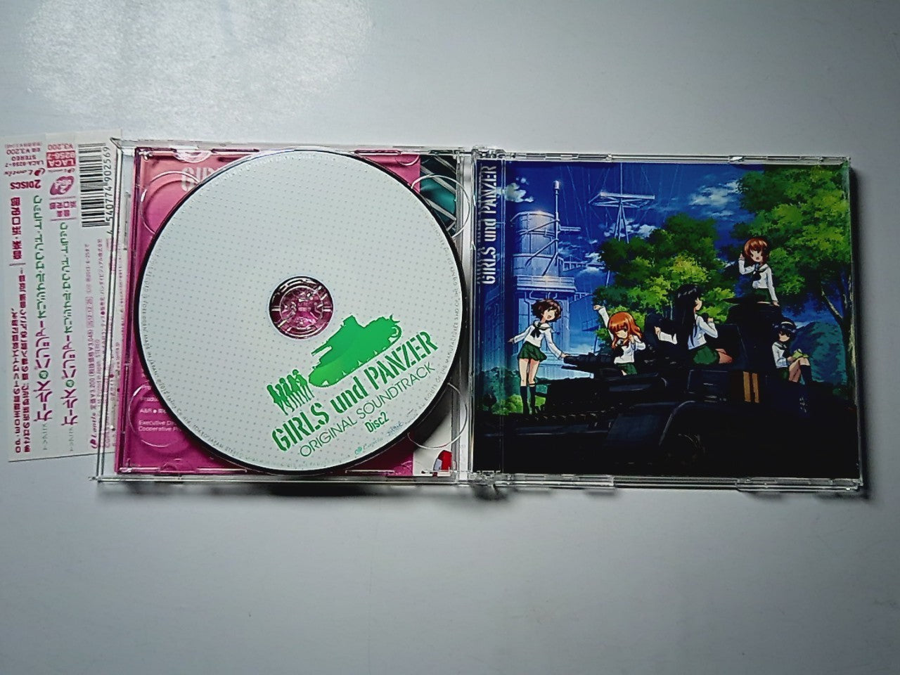 Shiro Hamaguchi – Girls Und Panzer Original Soundtrack (CD, 2012) Japan obi