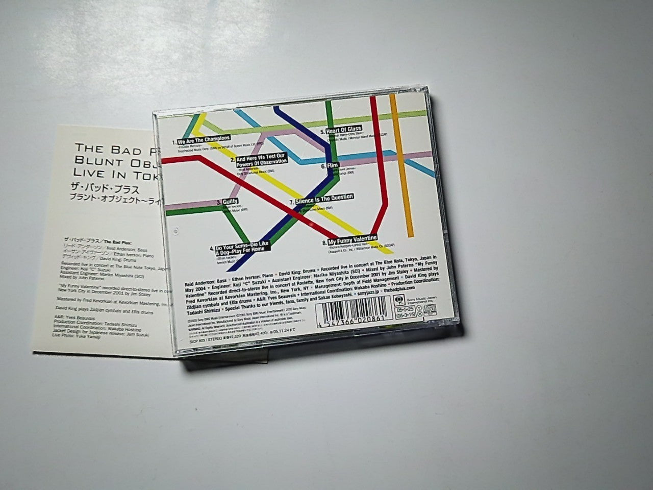 The Bad Plus – Blunt Object Live In Tokyo (CD, 2005) Japan SICP 803