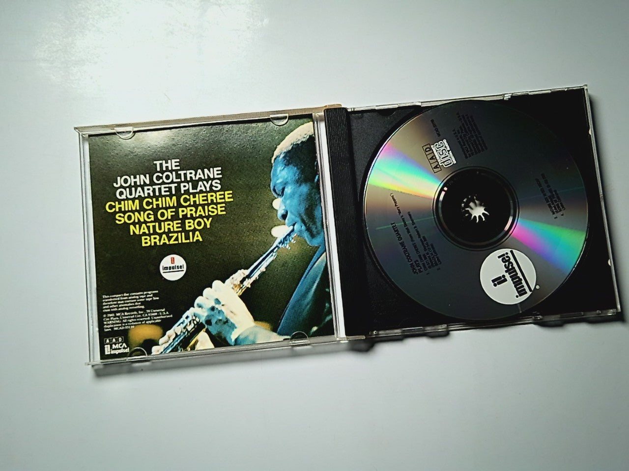 The John Coltrane Quartet – The John Coltrane Quartet Plays (CD, 1989) US