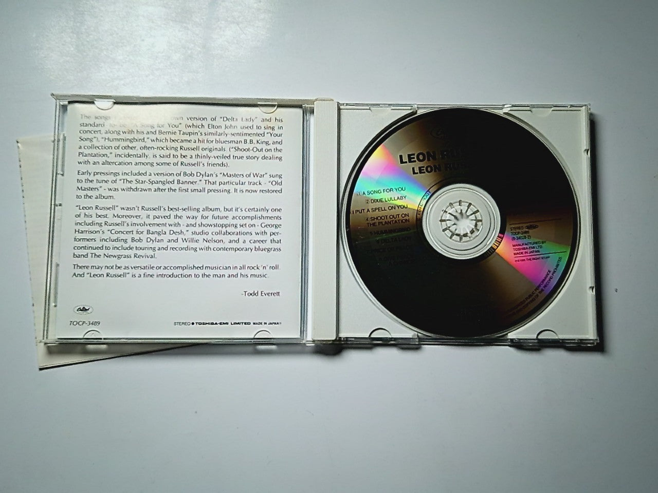 Leon Russell – Leon Russell (CD, 1998) Japan TOCP-3489