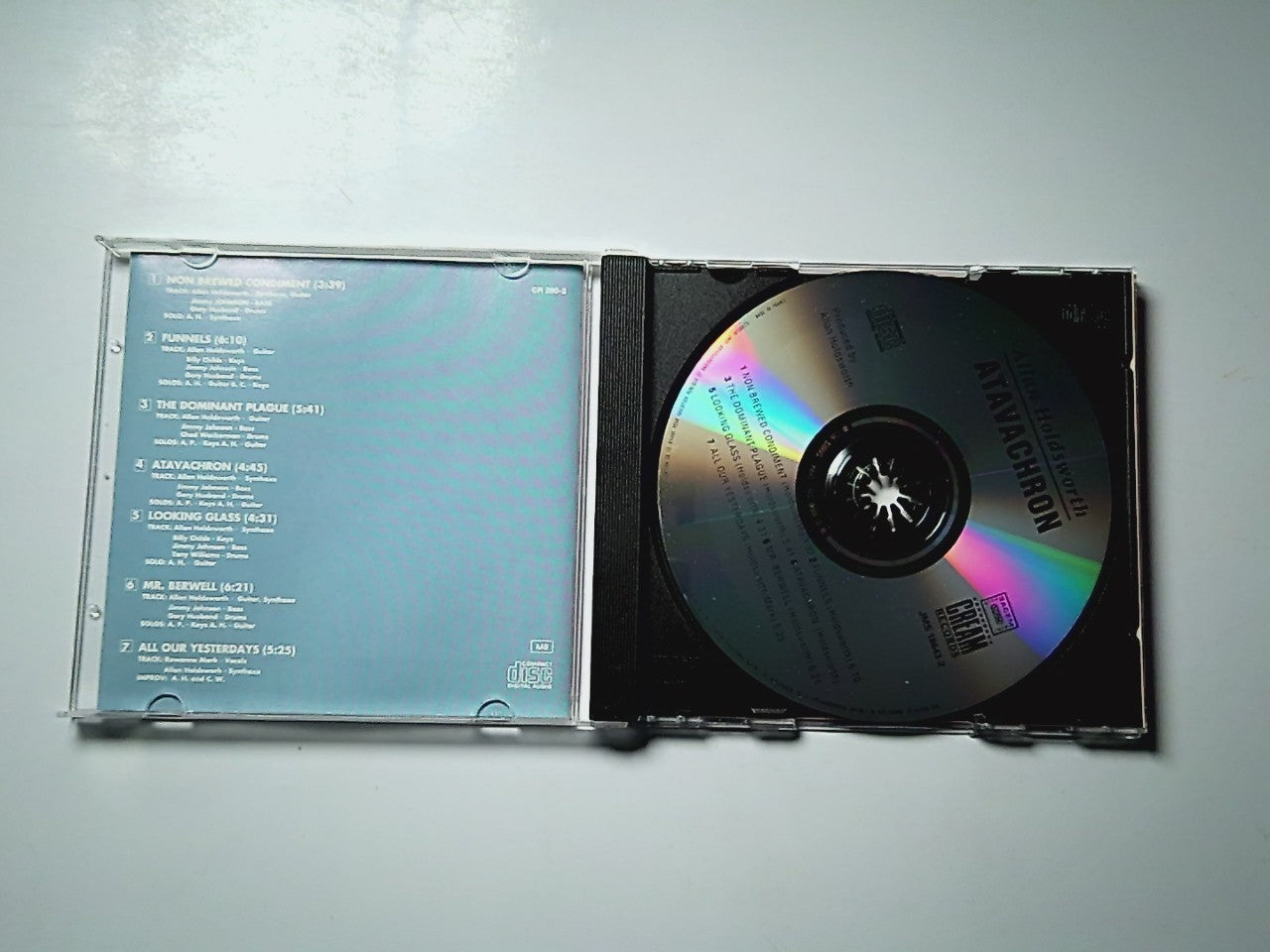 Allan Holdsworth – Atavachron (CD, 1996) France CR 280-2
