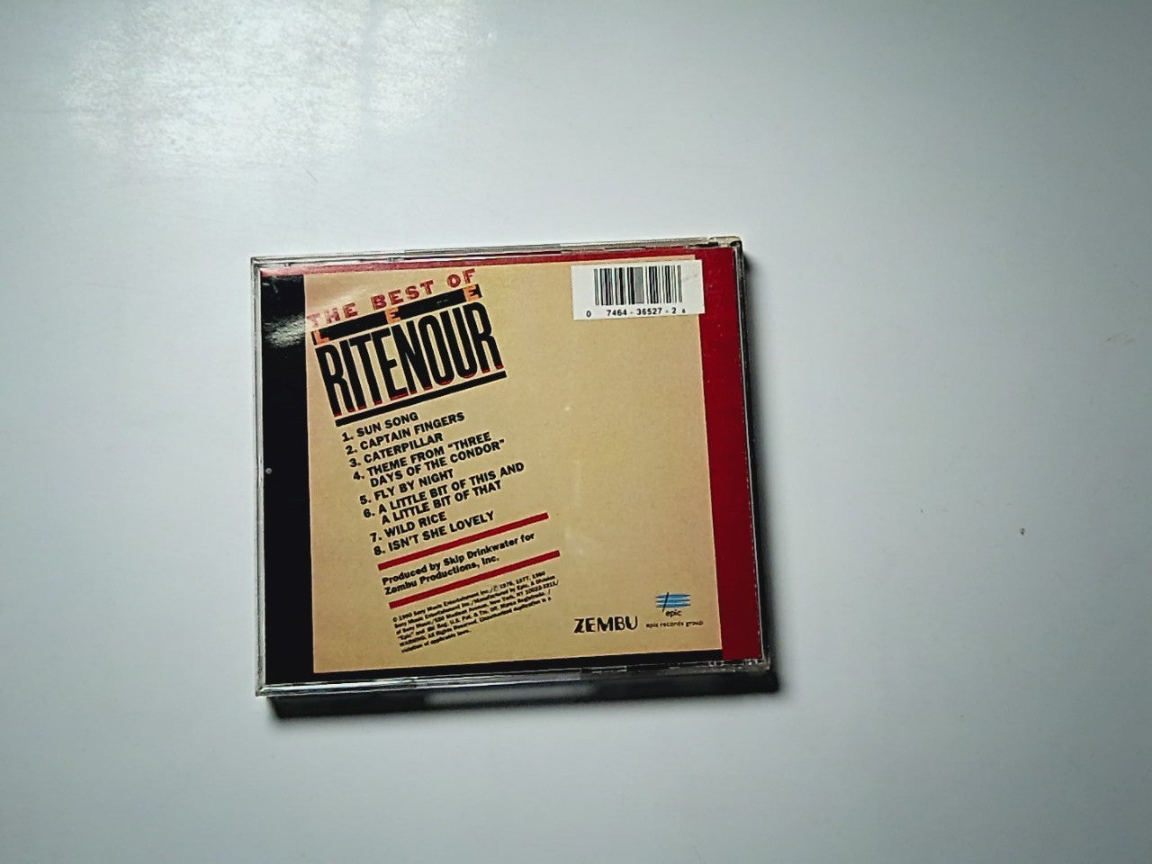 Lee Ritenour – The Best of Lee Ritenour (CD, 1995) US EK 36527