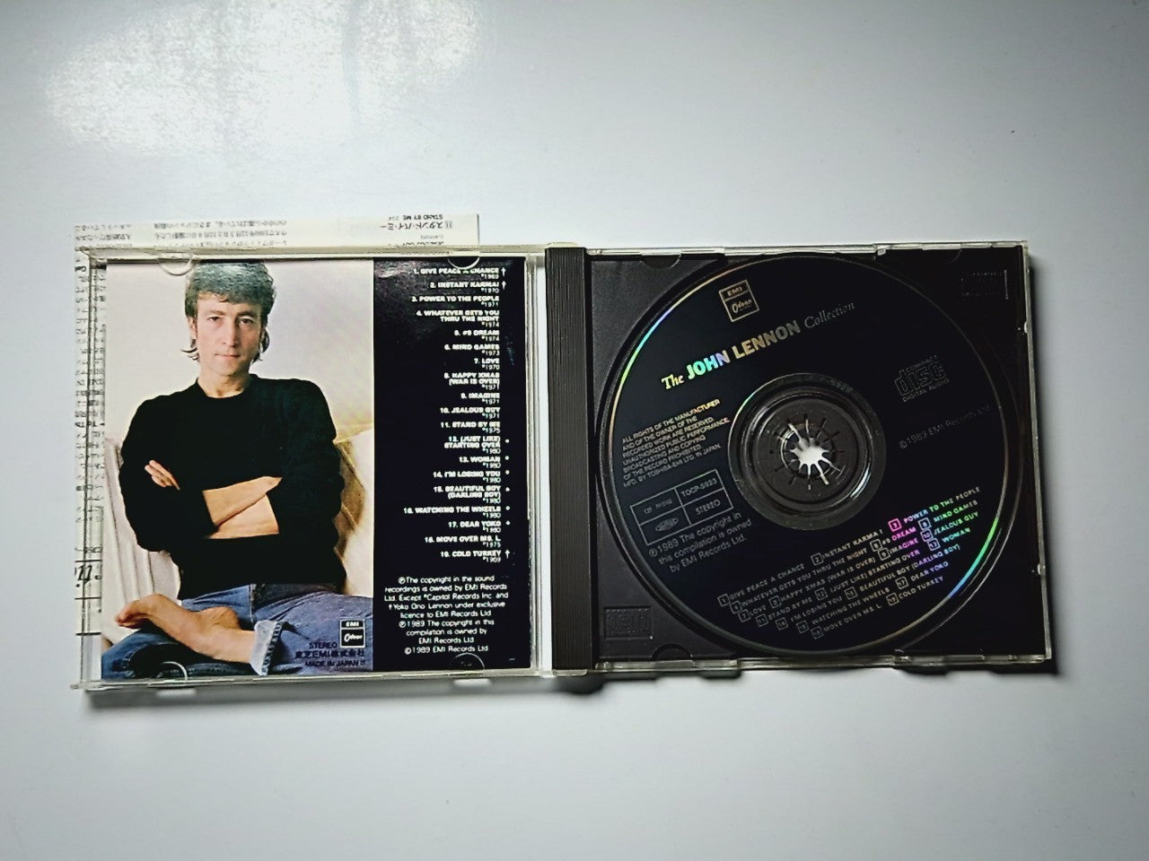 John Lennon – The John Lennon Collection (CD, 1989) Japan TOCP-5923