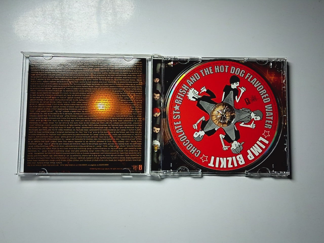Limp Bizkit – Chocolate Starfish And The Hot Dog Flavored Water (CD 2000) Europe