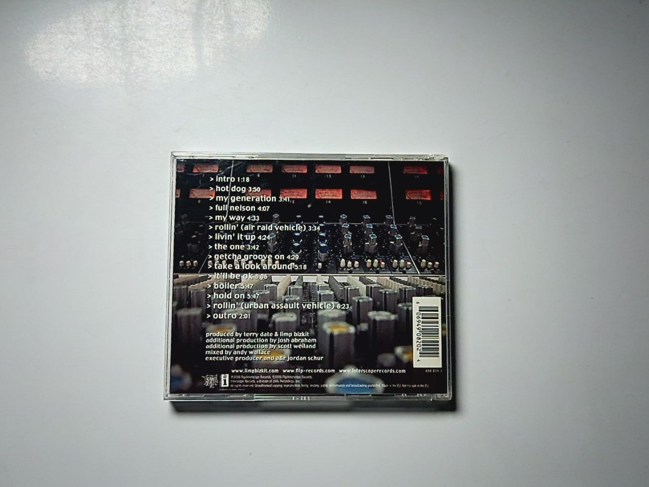 Limp Bizkit – Chocolate Starfish And The Hot Dog Flavored Water (CD 2000) Europe
