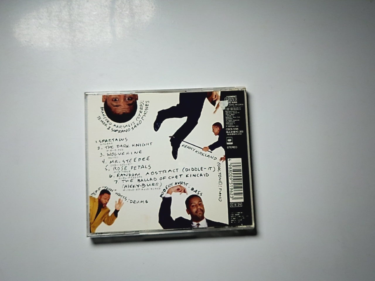 Branford Marsalis Quartet – Crazy People Music (CD, 1990) Japan CSCS 5196