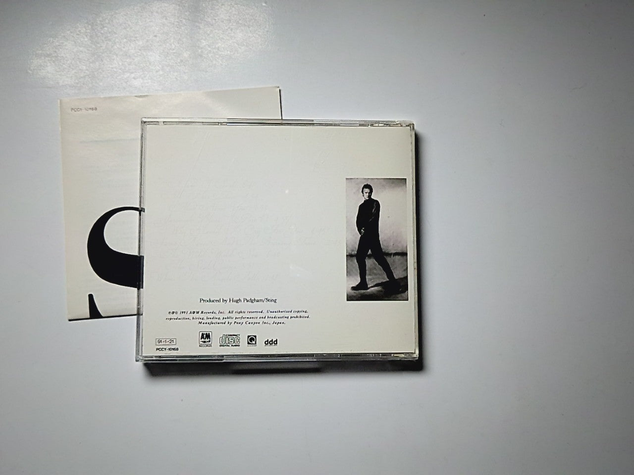 Sting – The Soul Cages (CD, 1991) Japan PCCY-10168