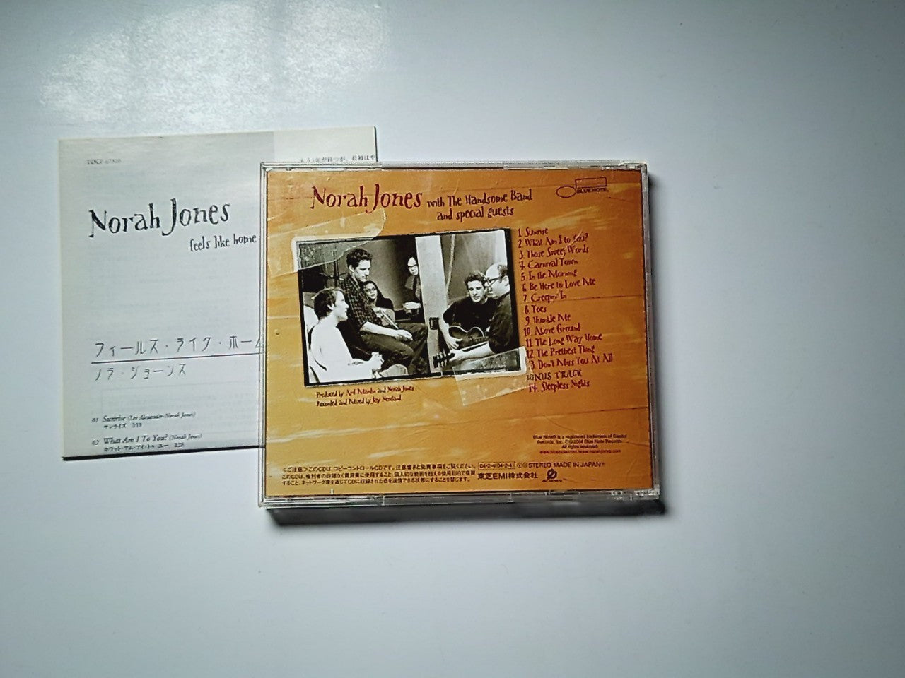 Norah Jones – Feels Like Home (CD, 2004) Japan TOCP-67320