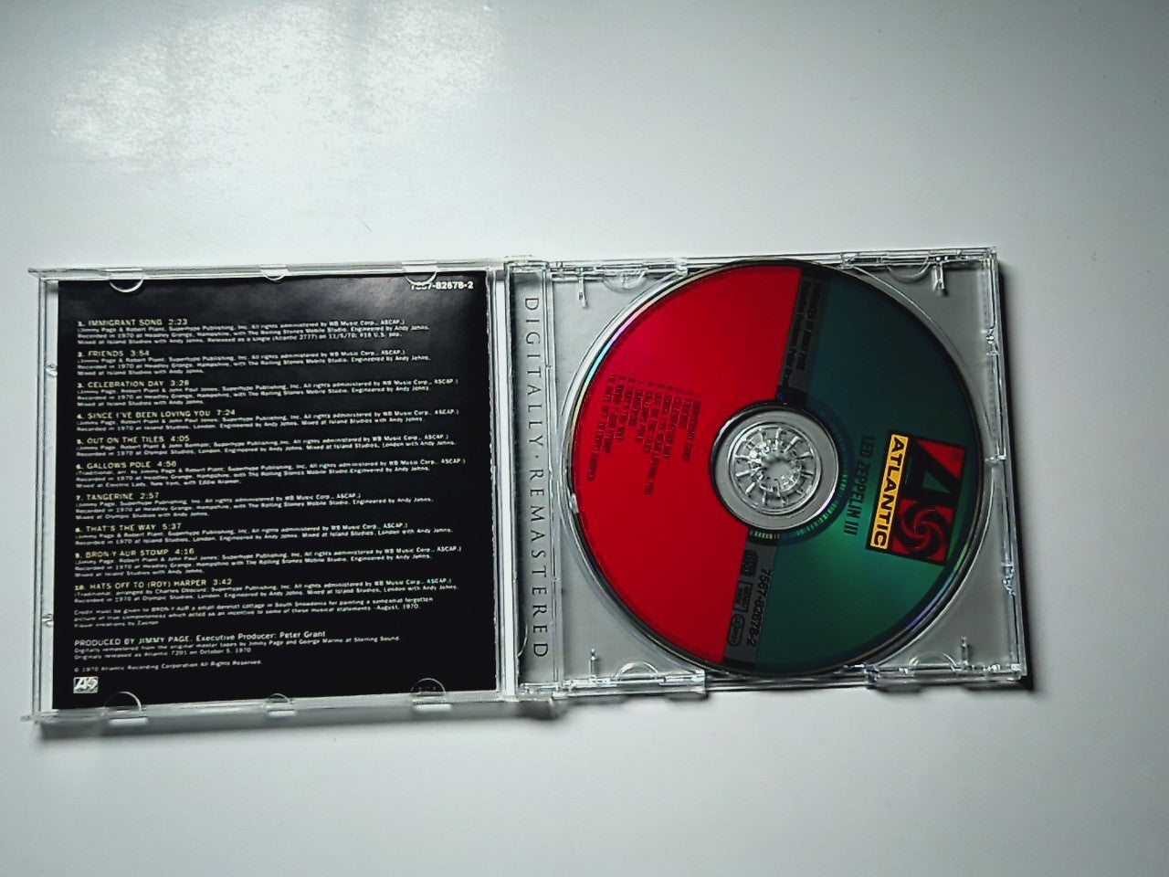 Led Zeppelin – Led Zeppelin III (CD, 1999) Europe 7567-82678-2