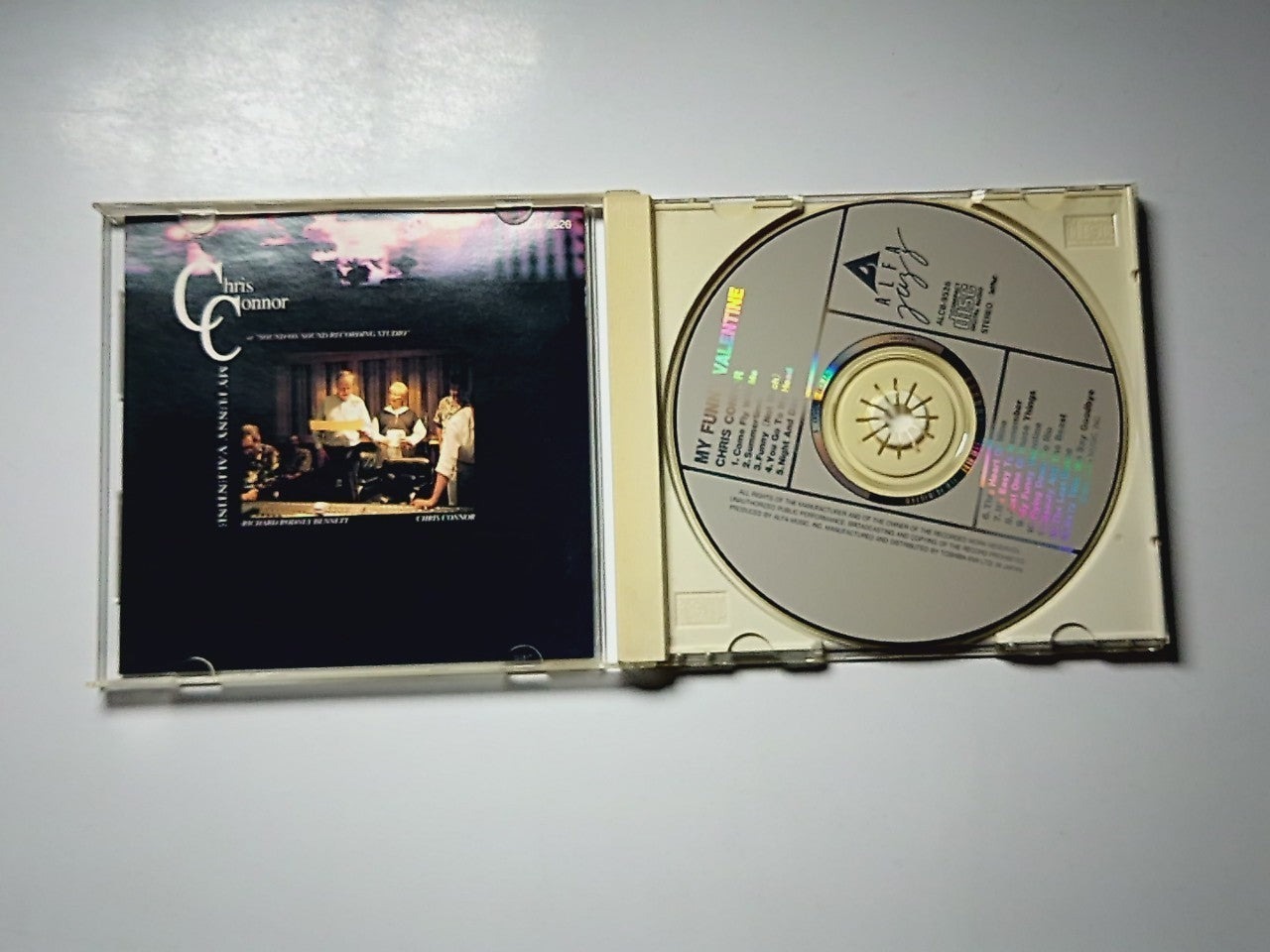 Chris Connor – My Funny Valentine (CD, 1993) Japan ALCB-9526