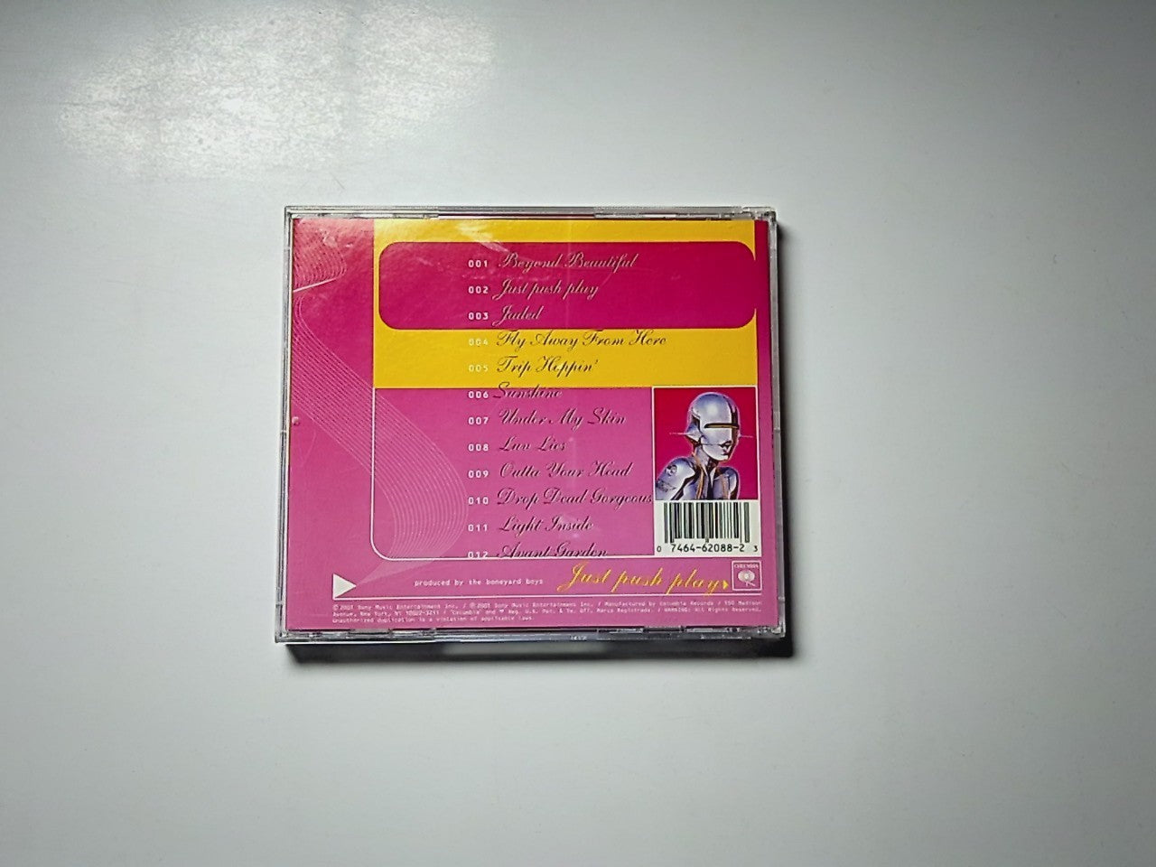 Aerosmith – Just Push Play (CD, 2001) US CK 62088