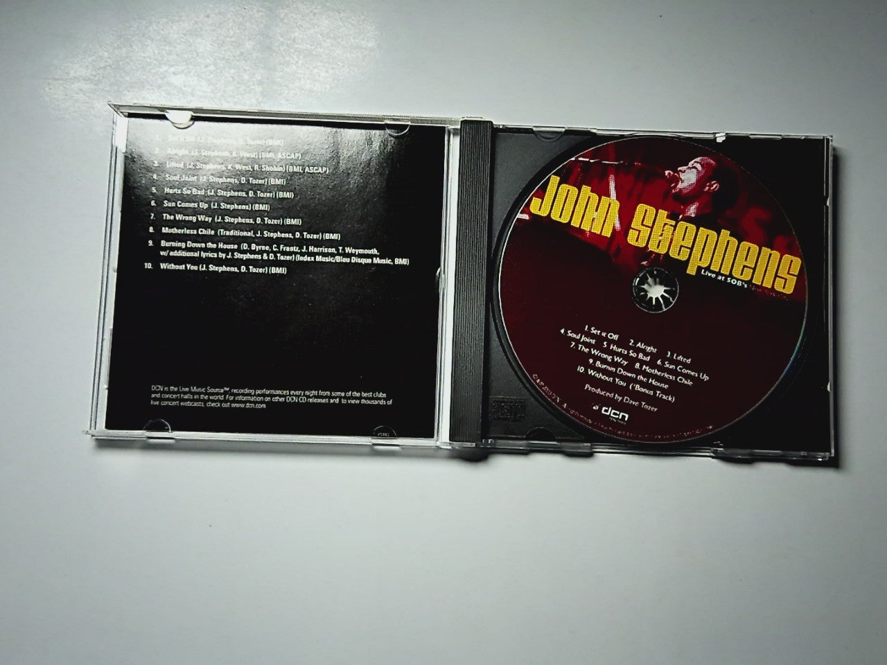 John Stephens – Live At SOB's (CD, 2003) US DCNCD1014