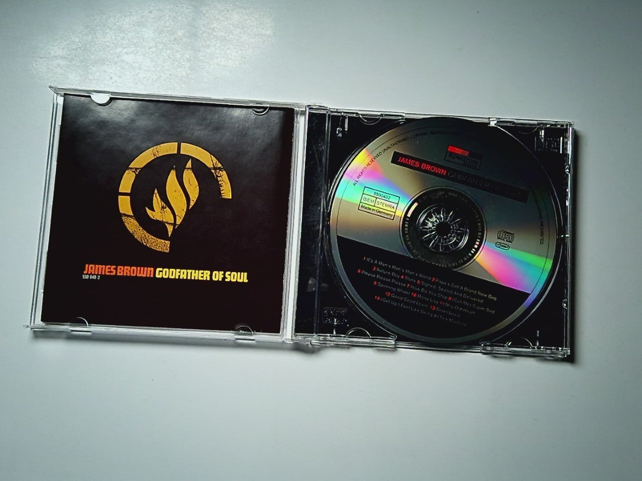 James Brown – Godfather Of Soul (CD, 1993) Europe 5500402
