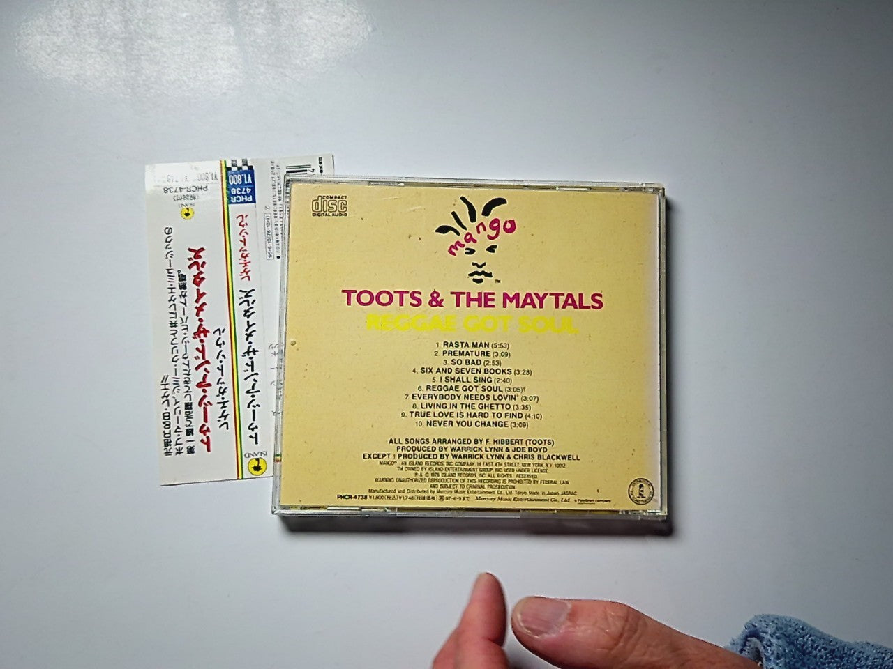 Toots & The Maytals – Reggae Got Soul (CD, 2016) Japan obi phccr-4738