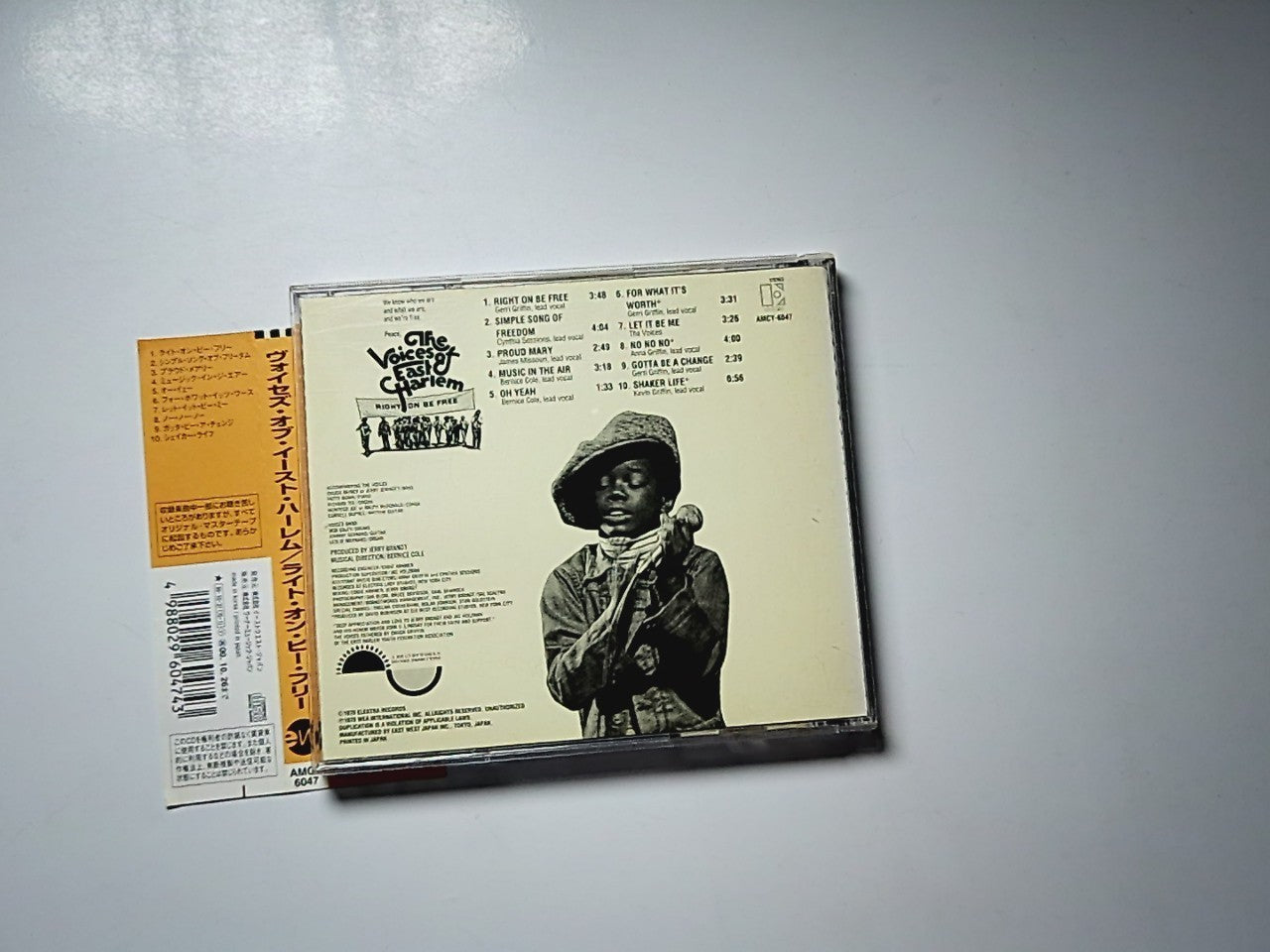 The Voices Of East Harlem – Right On Be Free (CD, 1999) Japan obi AMCY-6047