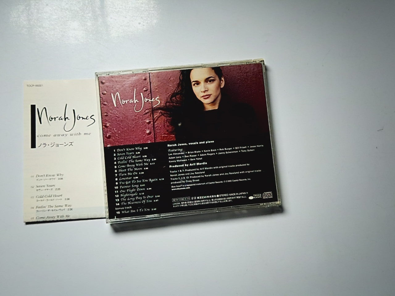 Norah Jones – Come Away With Me (CD, 2002) Japan TOCP-66001