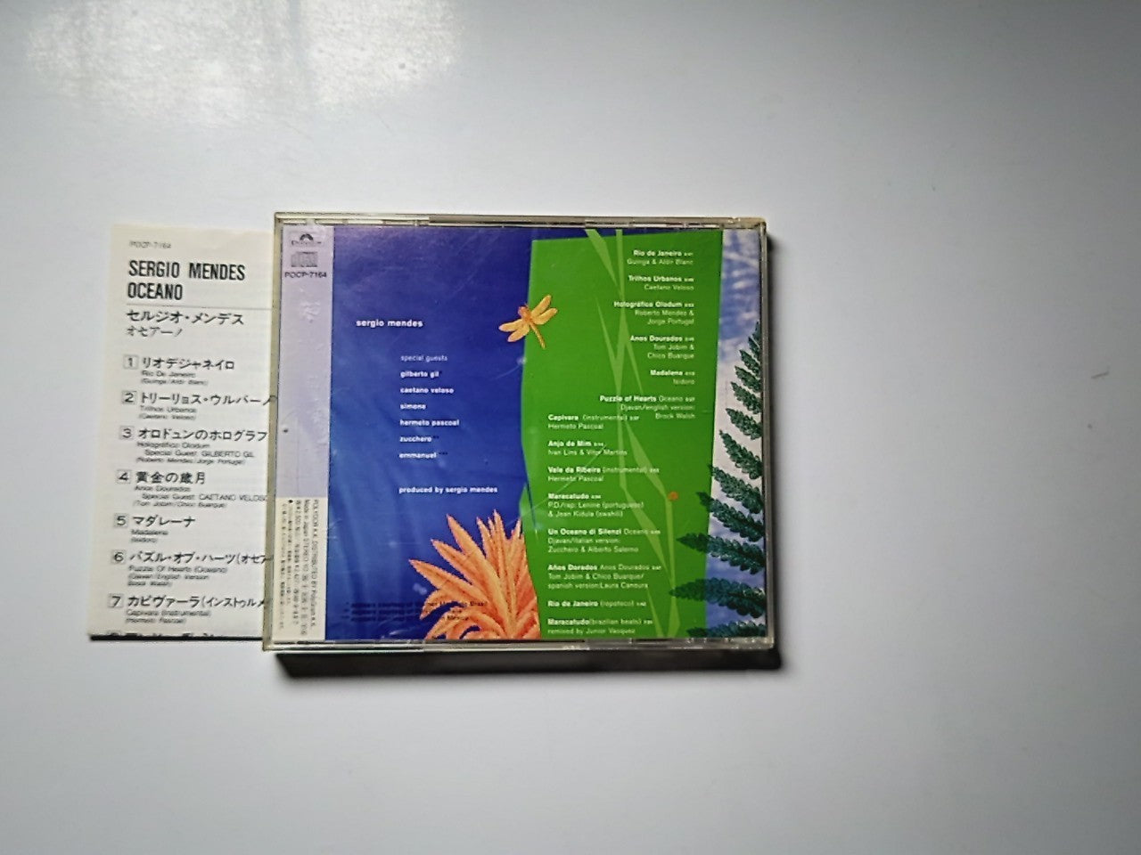Sérgio Mendes – Oceano (CD, 1996) Japan POCP-7164