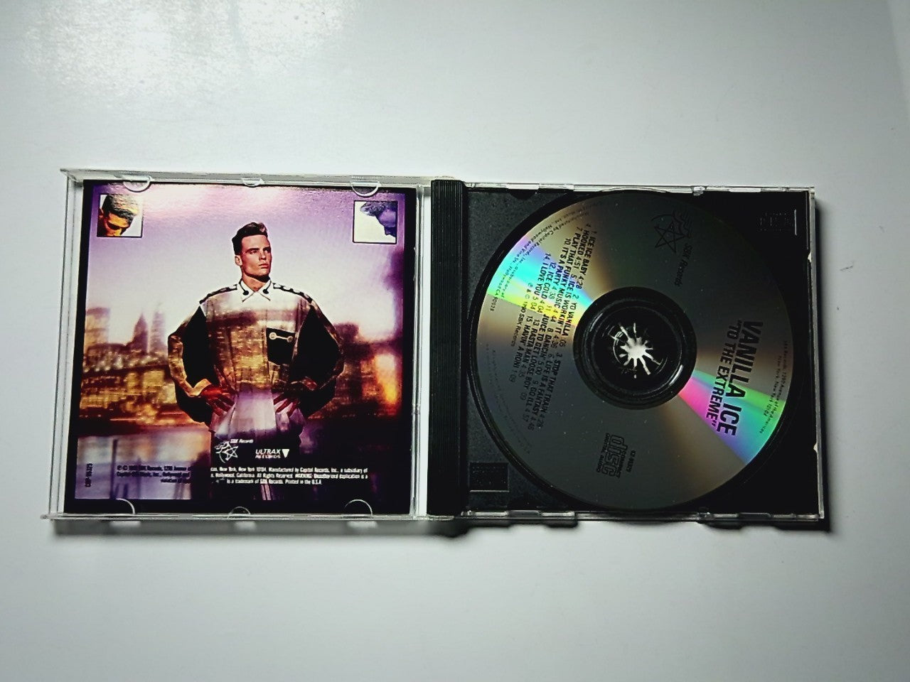 Vanilla Ice – To The Extreme (CD, 1990) US K2 95325
