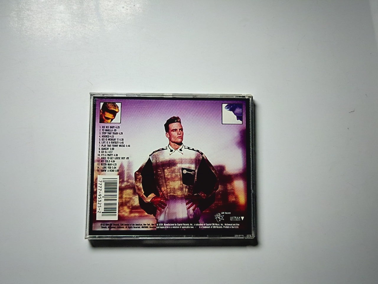 Vanilla Ice – To The Extreme (CD, 1990) US K2 95325