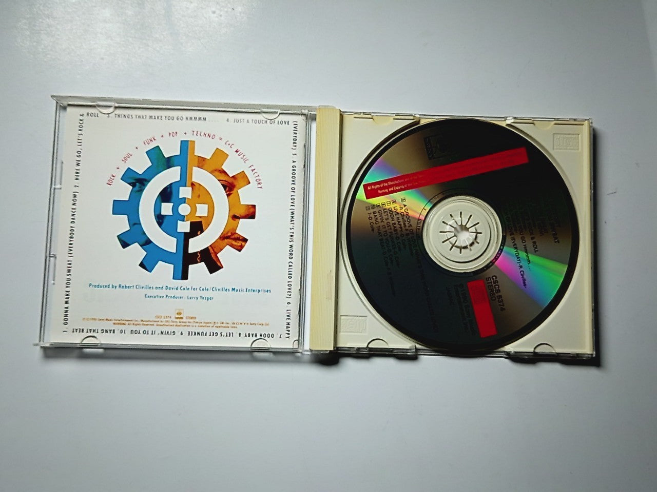 C + C Music Factory – Gonna Make You Sweat (CD, 1991) Japan CSCS 5374
