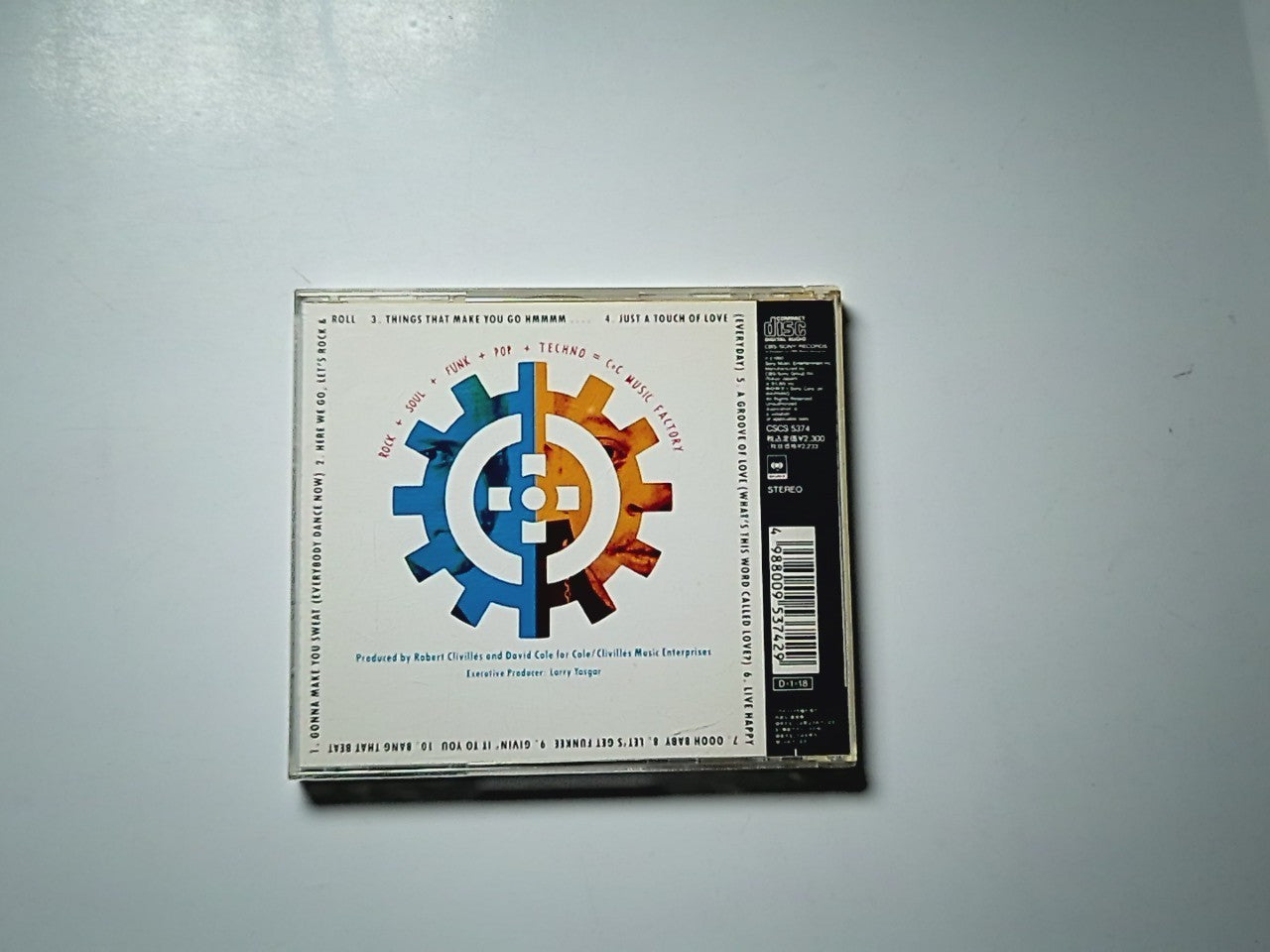 C + C Music Factory – Gonna Make You Sweat (CD, 1991) Japan CSCS 5374