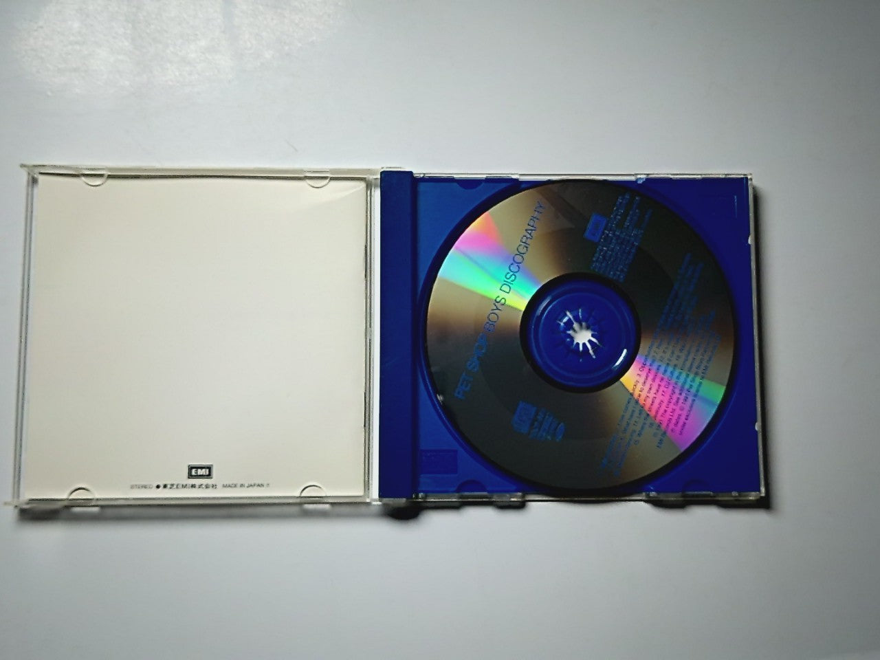 Pet Shop Boys – Discography (The Complete Singles Collection) (CD, 1991) Japan