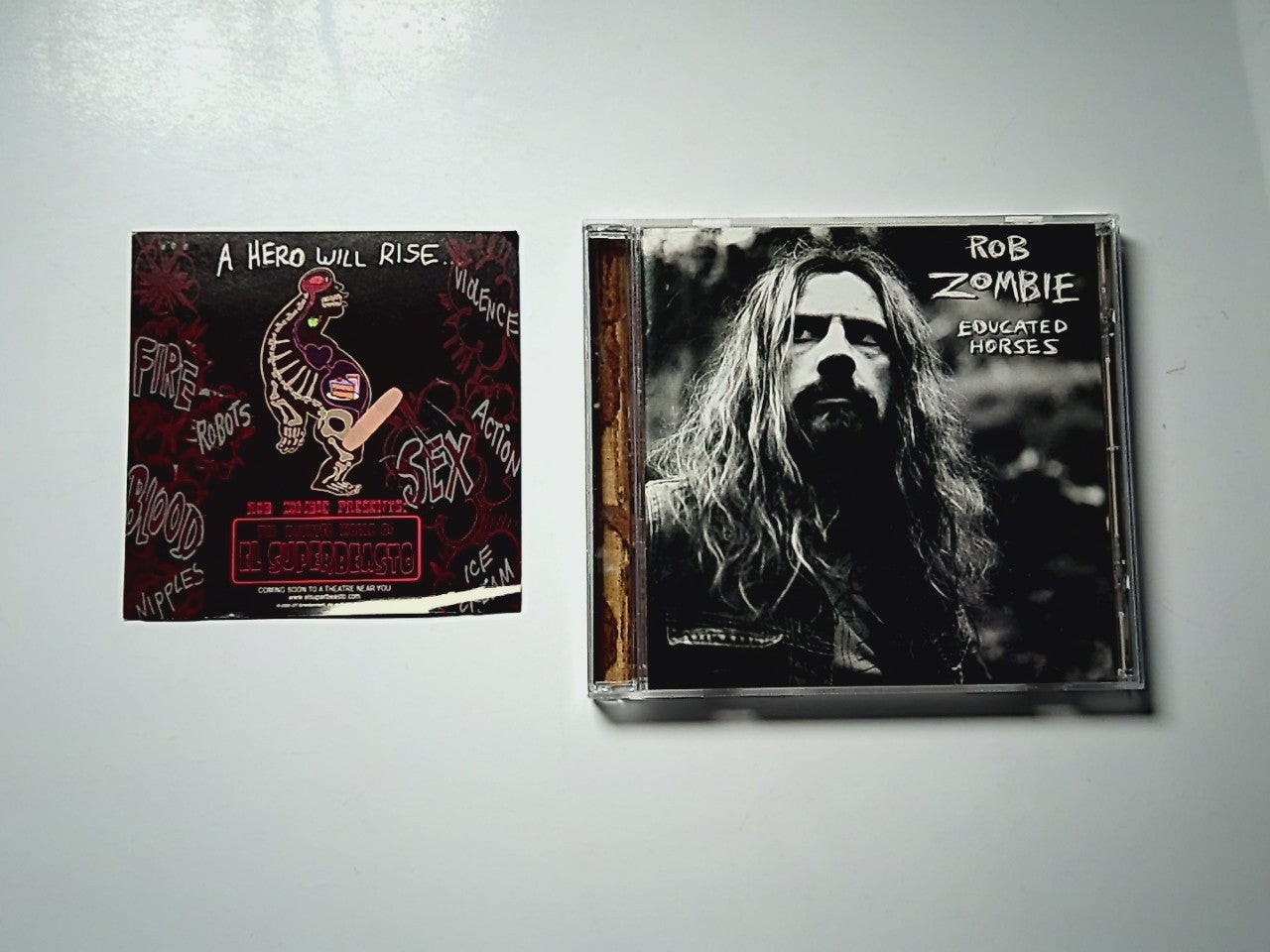 Rob Zombie – Educated Horses (CD, 2006) US B0006331-02