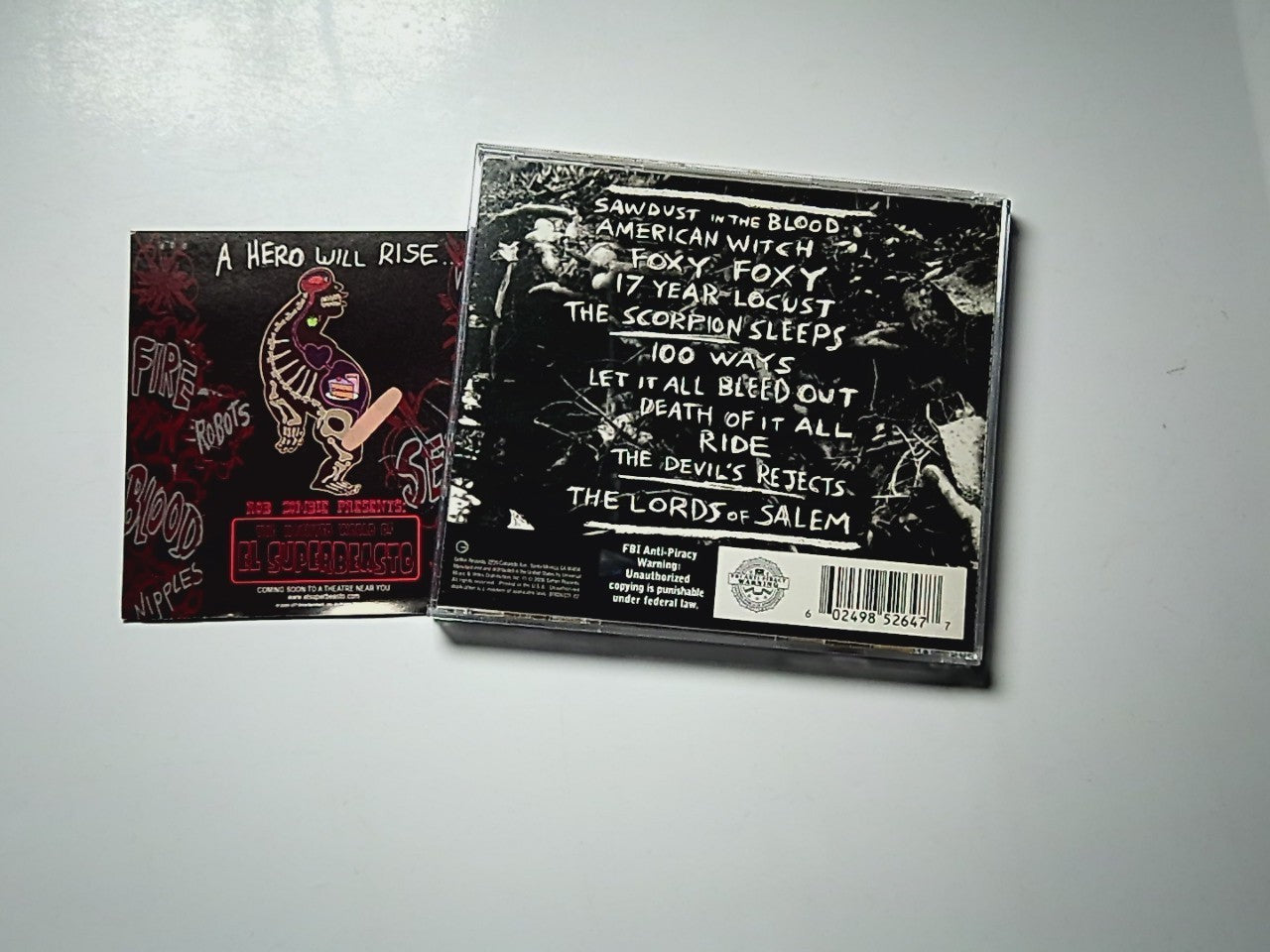 Rob Zombie – Educated Horses (CD, 2006) US B0006331-02