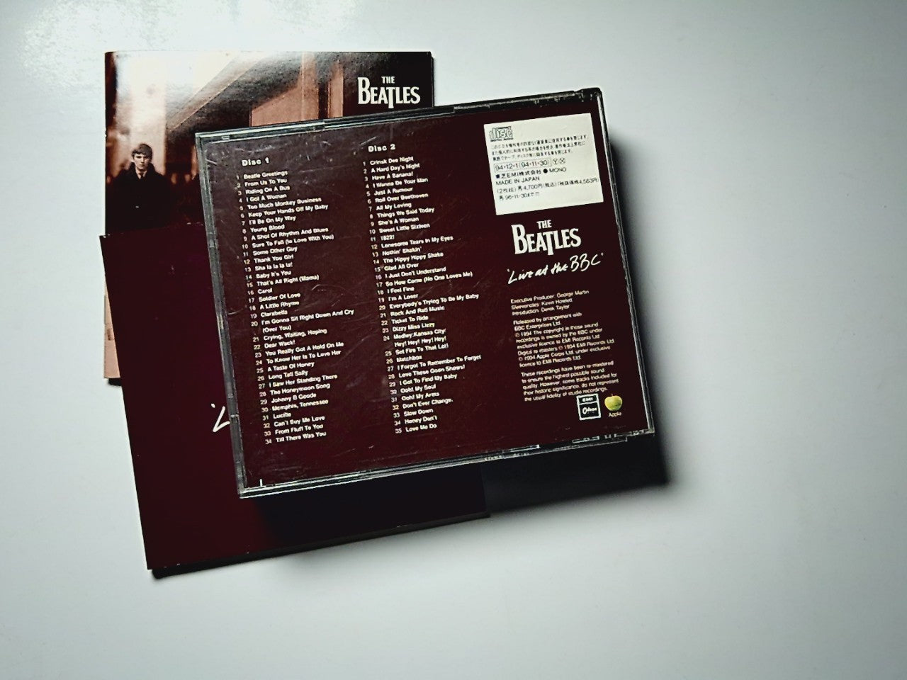 The Beatles – Live At The BBC (CD, 1994) Japan TOCP-8401・02
