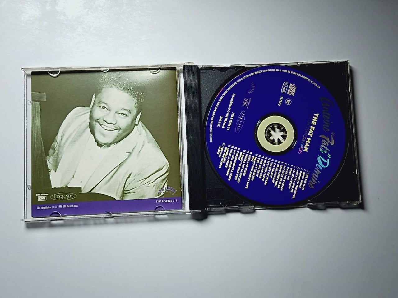 Fats Domino – The Fat Man - 25 Classic Performances (CD, 1996) US