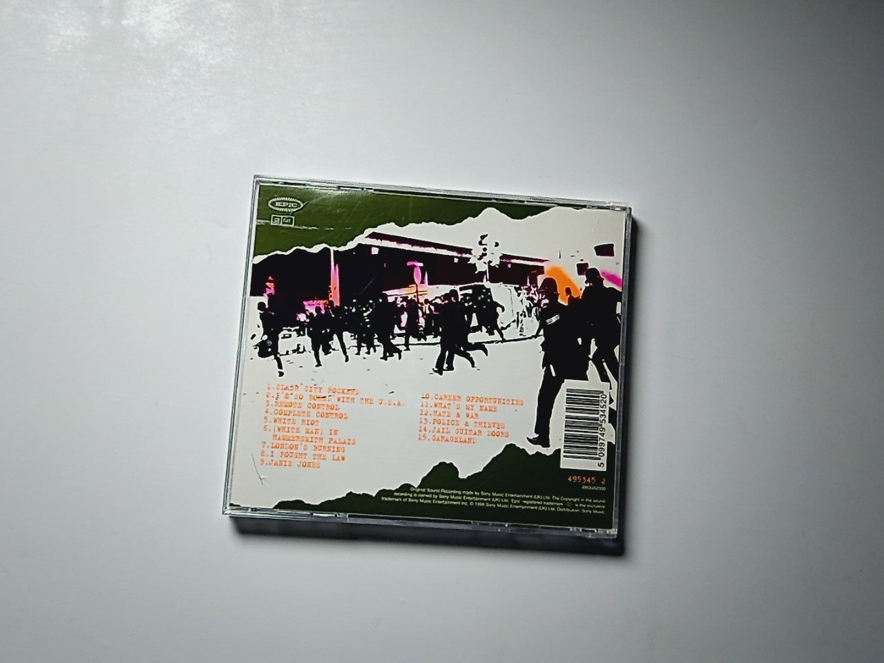 The Clash – The Clash (CD, 1999) Europe 495345 2