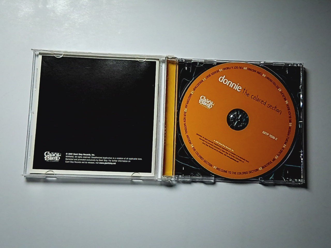 Donnie – The Colored Section (CD, 2002) US GSTP 7030-2