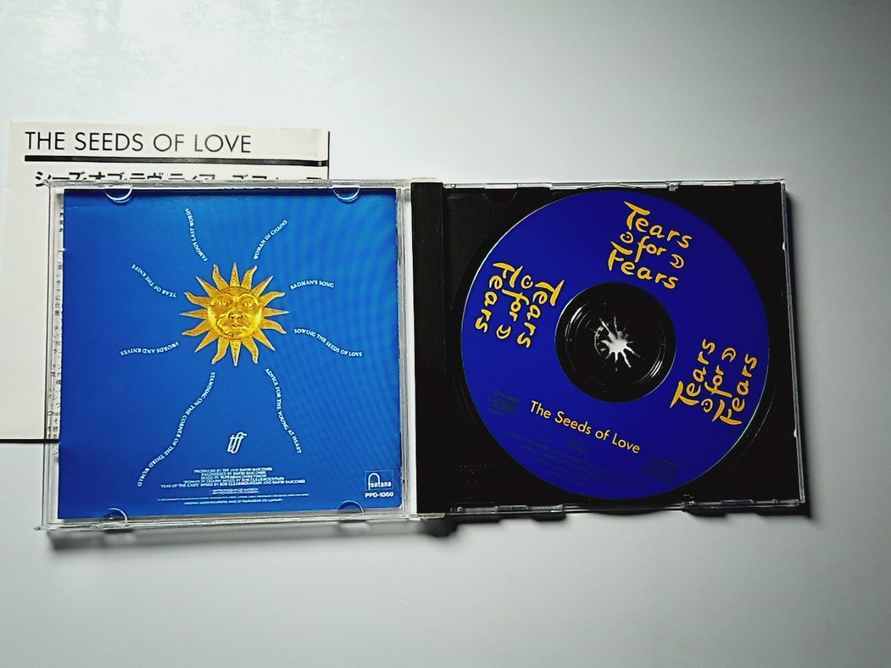 Tears For Fears – The Seeds Of Love (CD, 1989) Japan PPD-1060