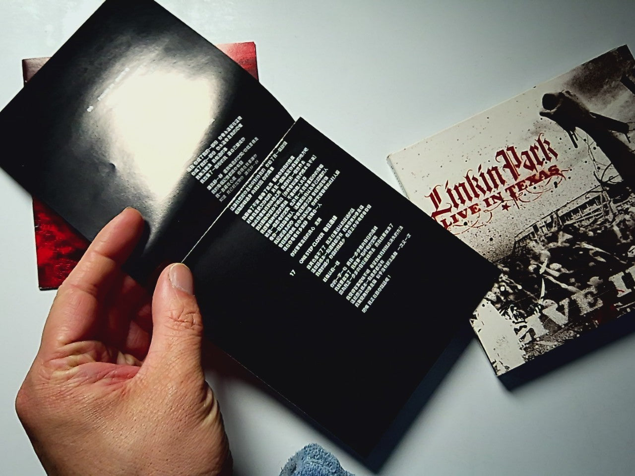 Linkin Park – Live In Texas (CD + DVD, 2003) Digipak Taiwan 9362-48563-2