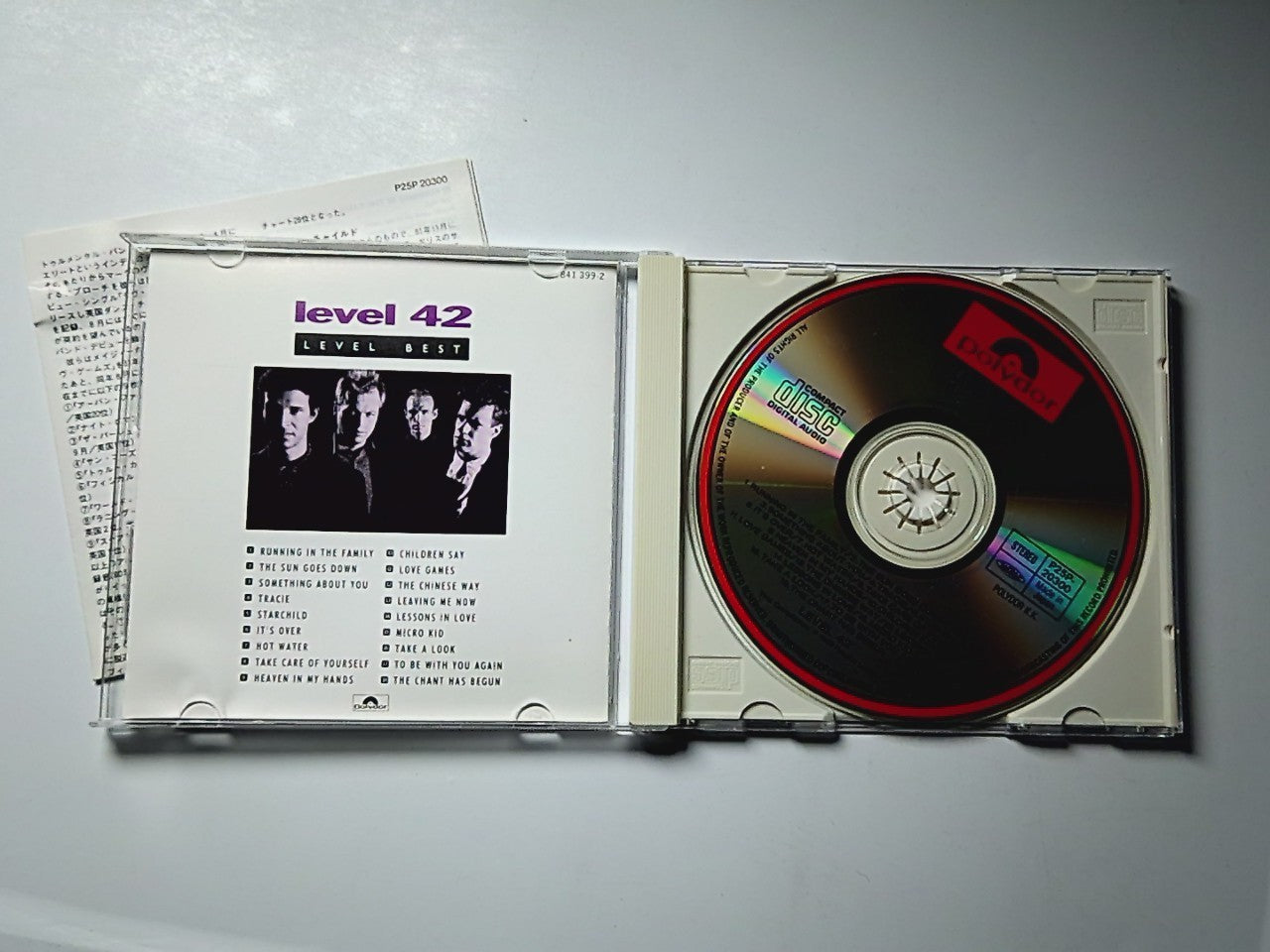 Level 42 – Level Best (CD, 1989) Japan P25P-20300