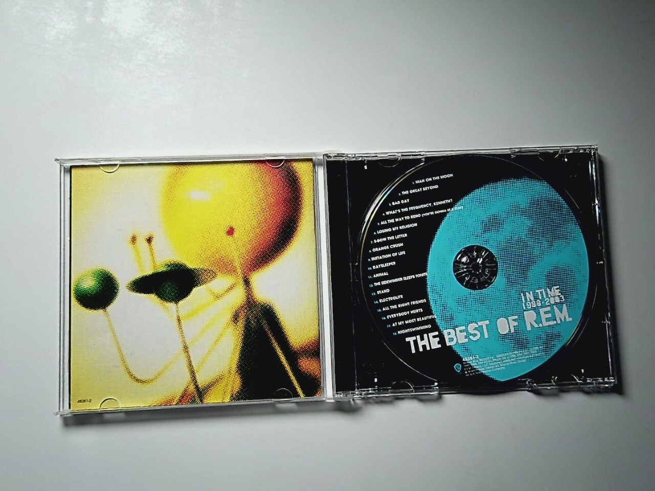 R.E.M. – In Time: The Best Of R.E.M. 1988-2003 (CD, 2007) Taiwan 48381-2