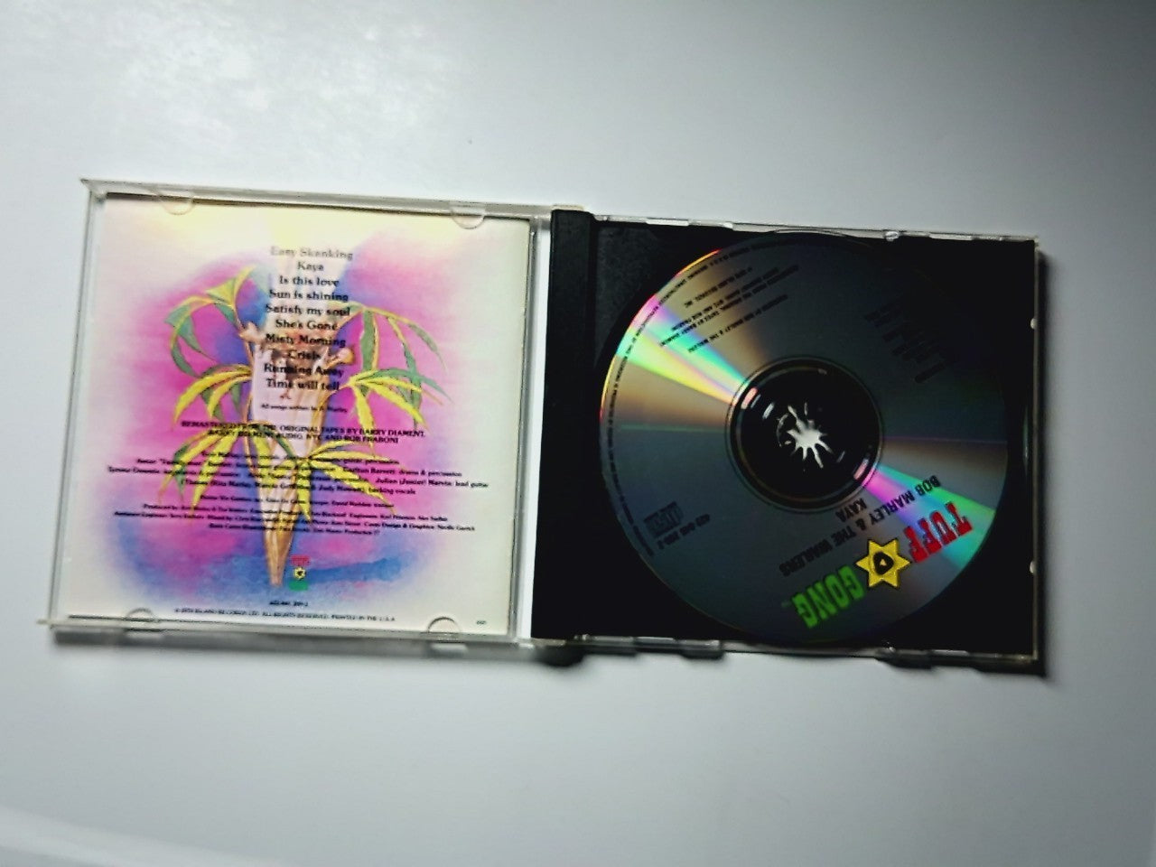 Bob Marley & The Wailers – Kaya (CD, 1990) US 422-846 209-2