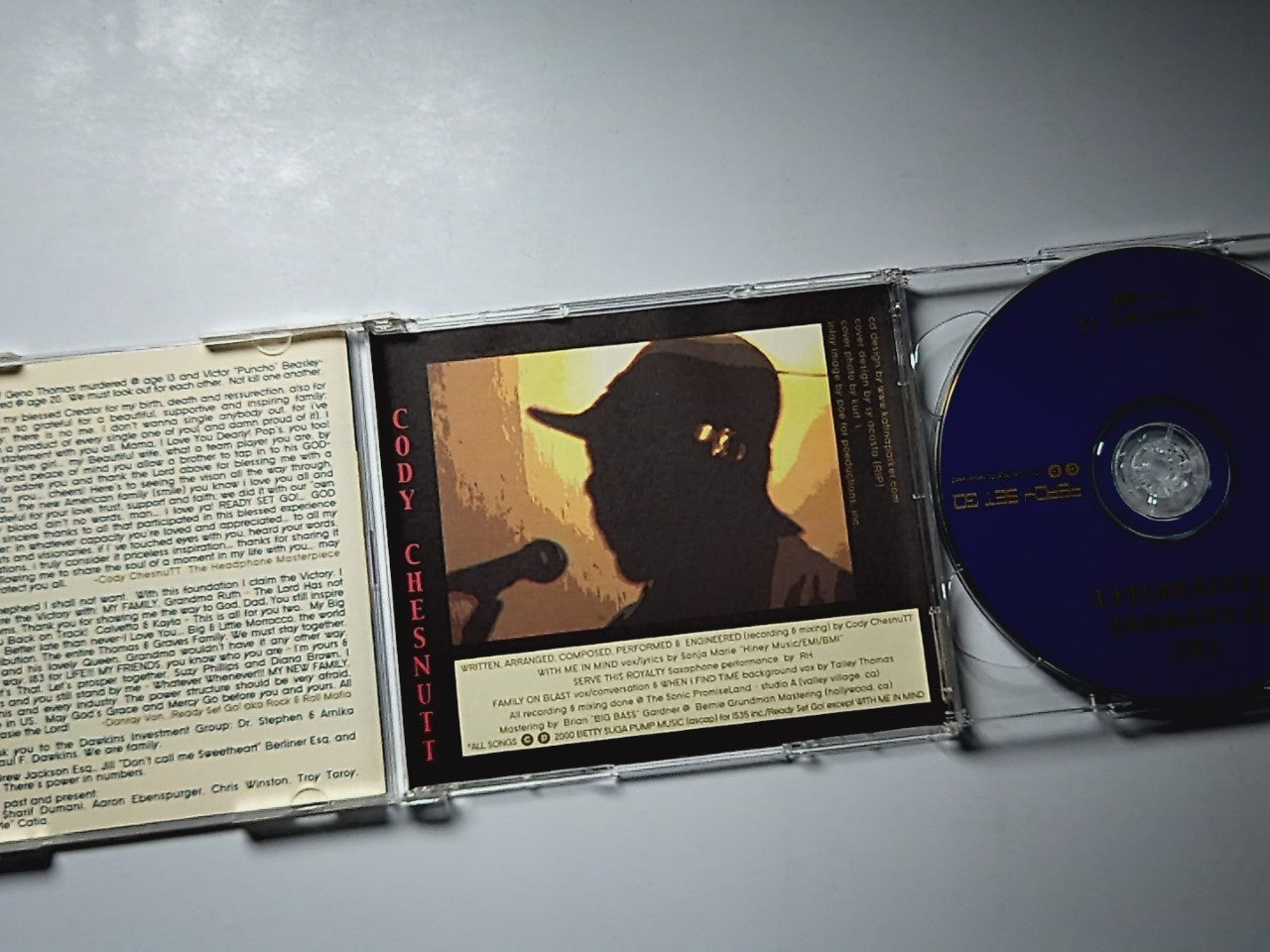 Cody ChesnuTT – The Headphone Masterpiece (CD, 2002) US none