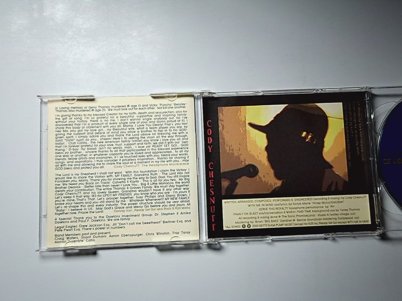 Cody ChesnuTT – The Headphone Masterpiece (CD, 2002) US none