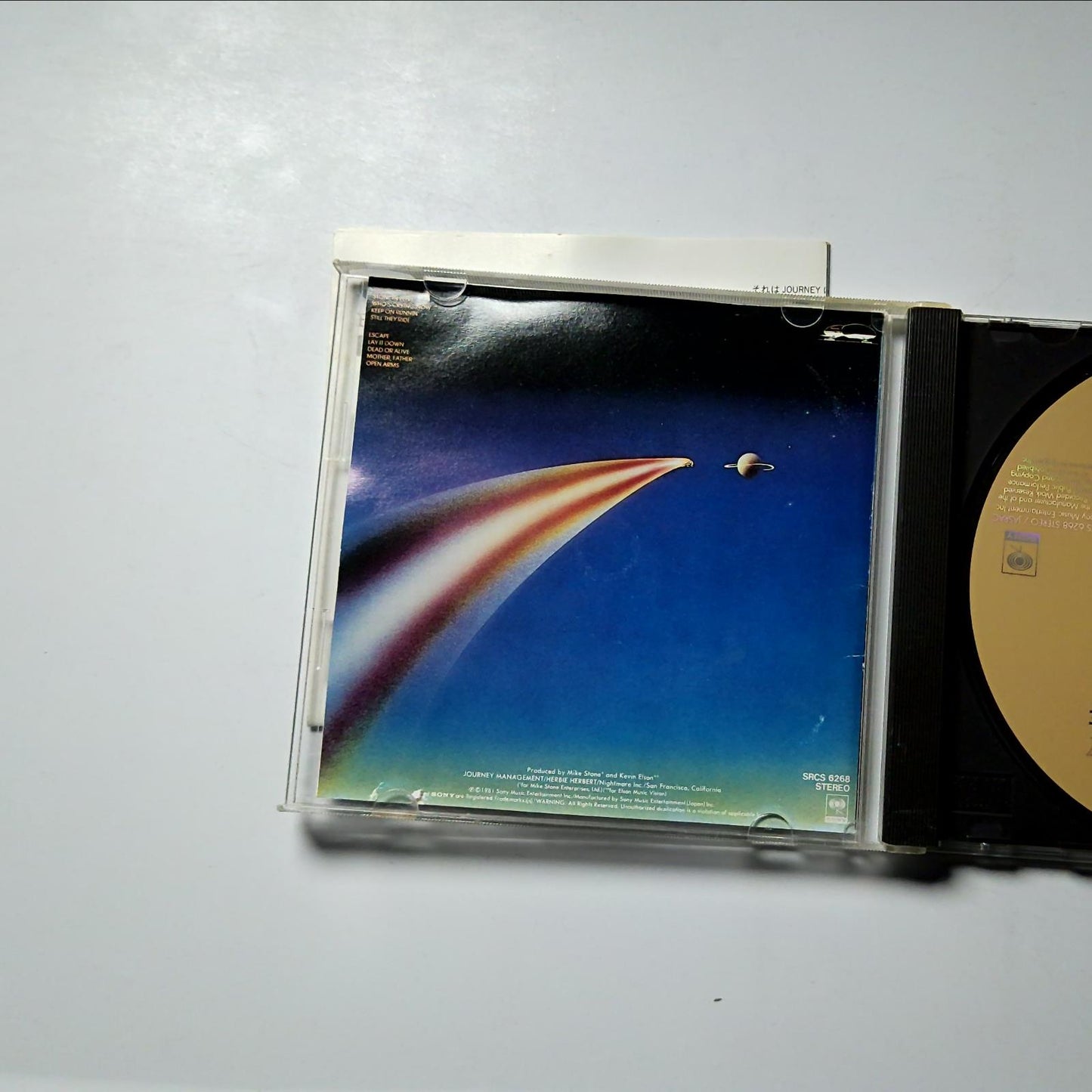 Journey – Escape (CD, 1983) Japan SRCS 6268