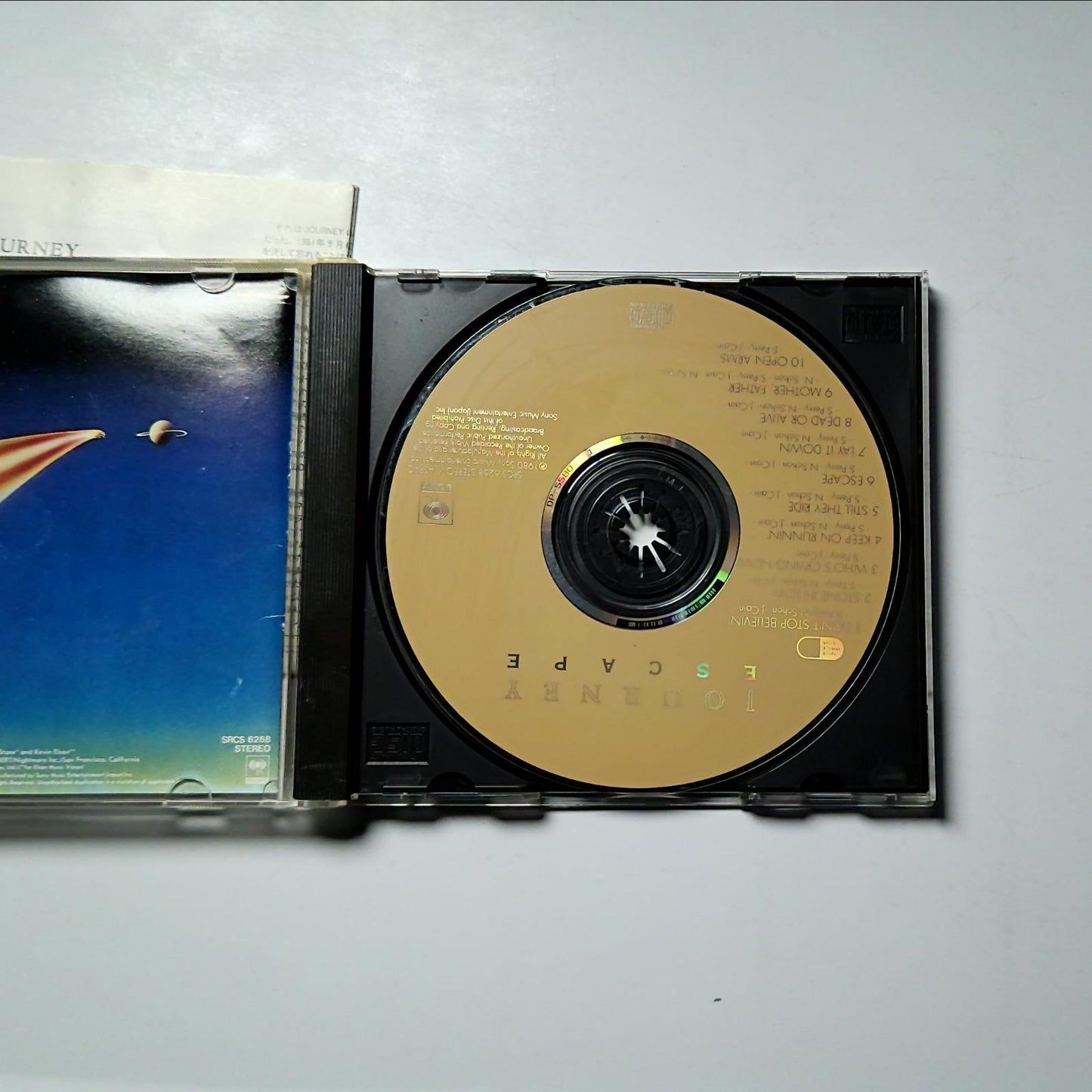 Journey – Escape (CD, 1983) Japan SRCS 6268
