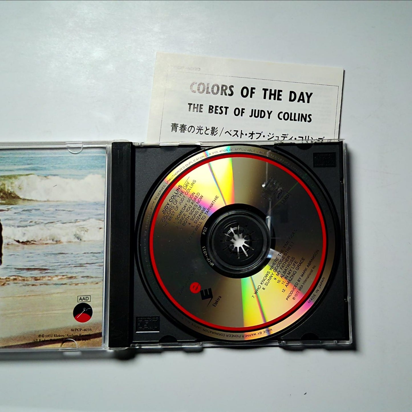 Judy Collins – Colors Of The Day The Best Of Judy Collins (CD, 1990) Japan