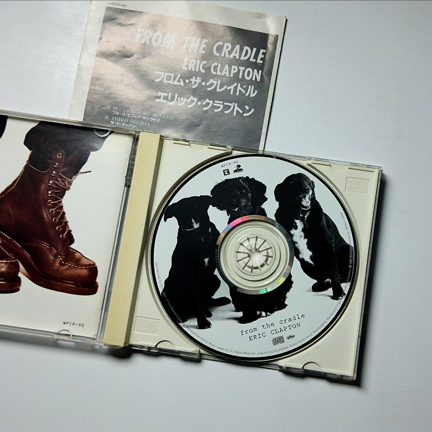 Eric Clapton – From The Cradle (CD, 1994) Japan WPCR-90