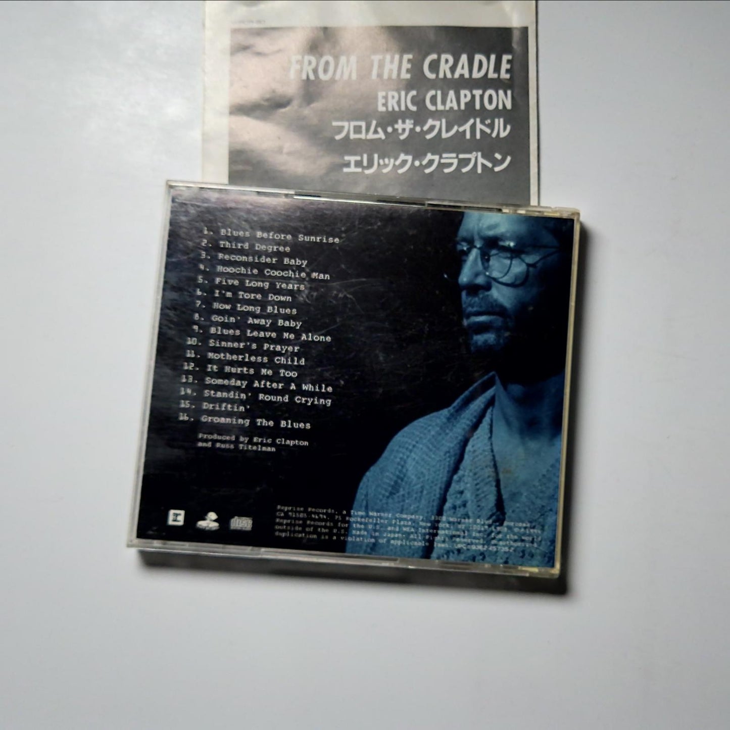 Eric Clapton – From The Cradle (CD, 1994) Japan WPCR-90