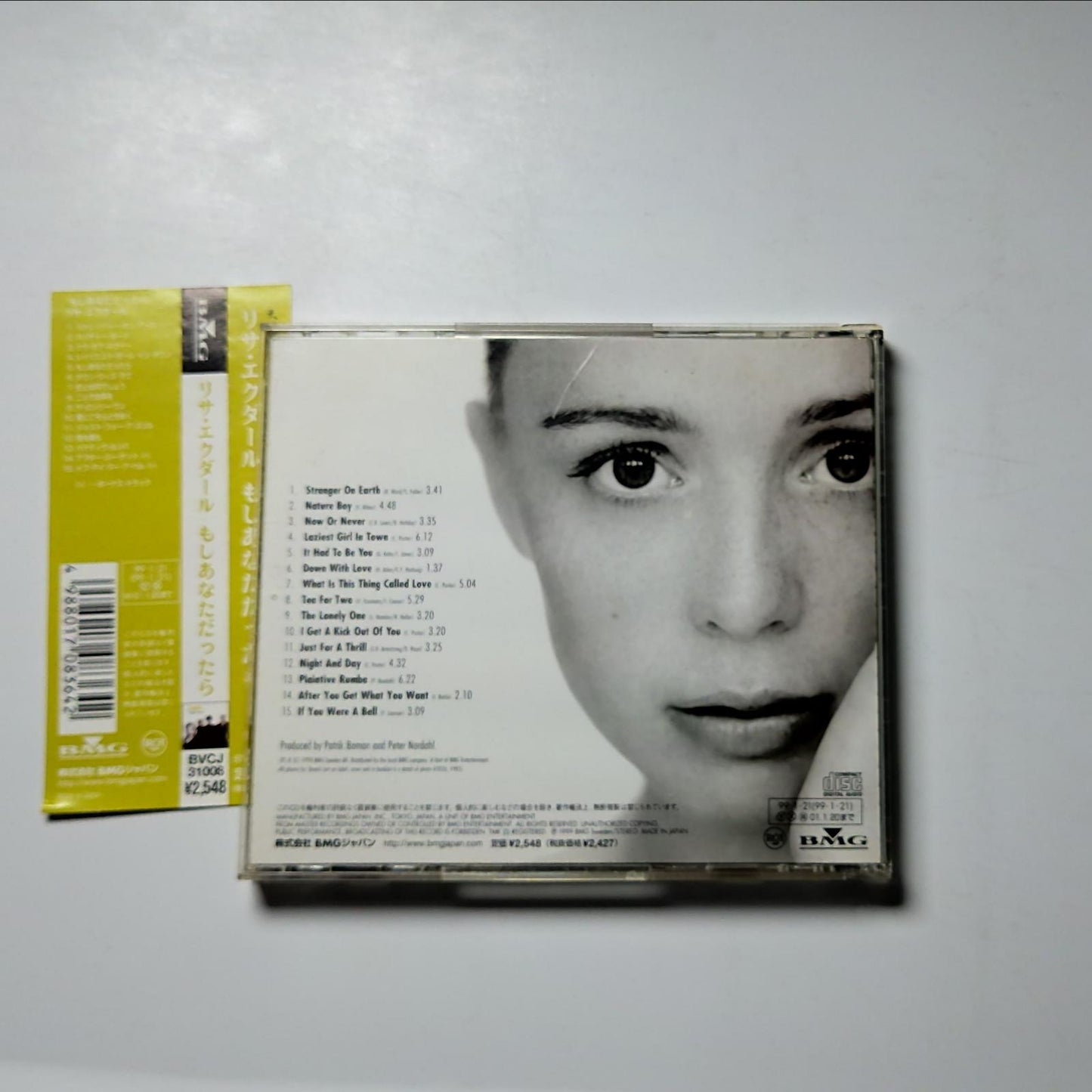 Lisa Ekdahl & Peter Nordahl Trio - Back to Earth (CD, 1999) Japan Obi BVCJ-31008